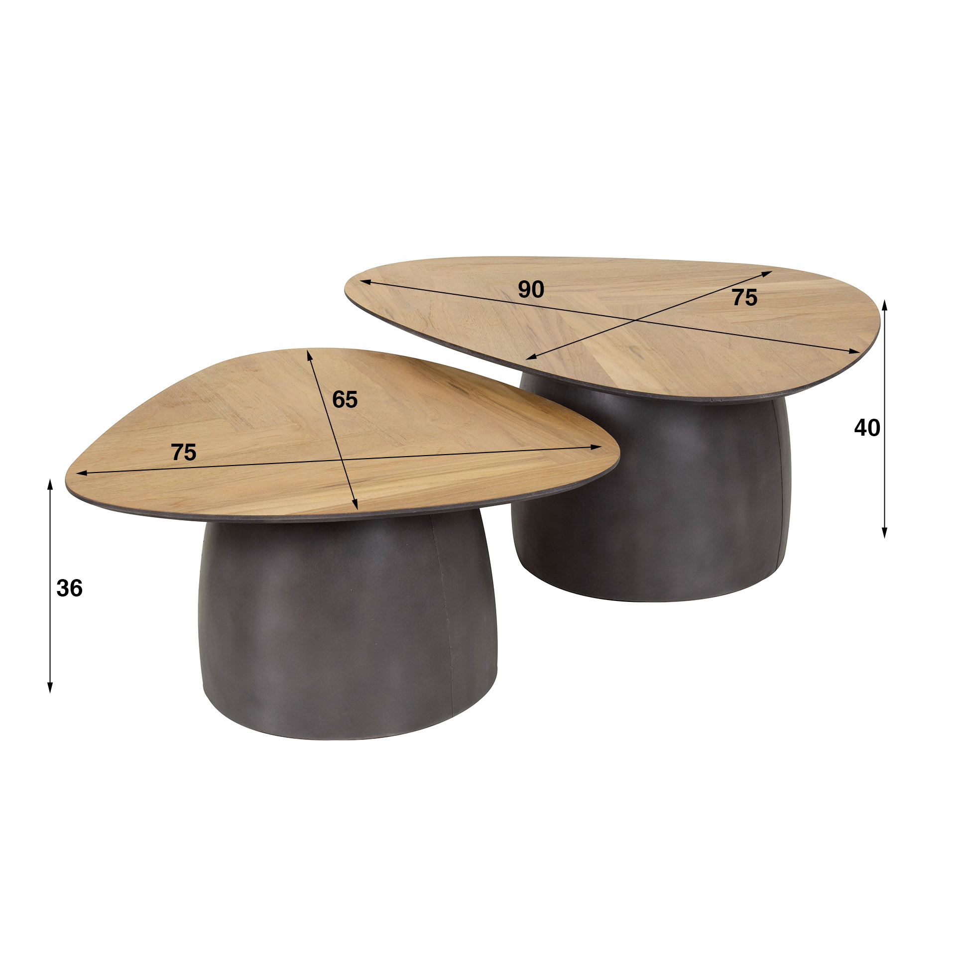 Salontafel set/2 Infinite